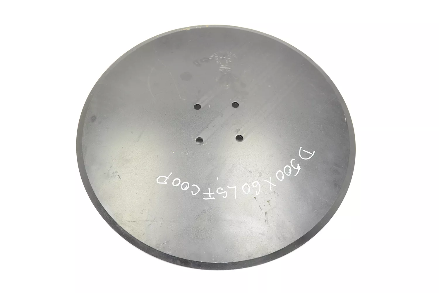 Disc drept OFAS cu 4 gauri rotunde, diametru 500 mm, grosime 6 mm, marime gaura 11 mm
