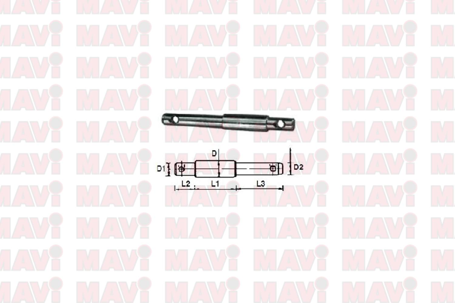 Bolt Dublu Reversibil D.19-25-19 # Ati2150