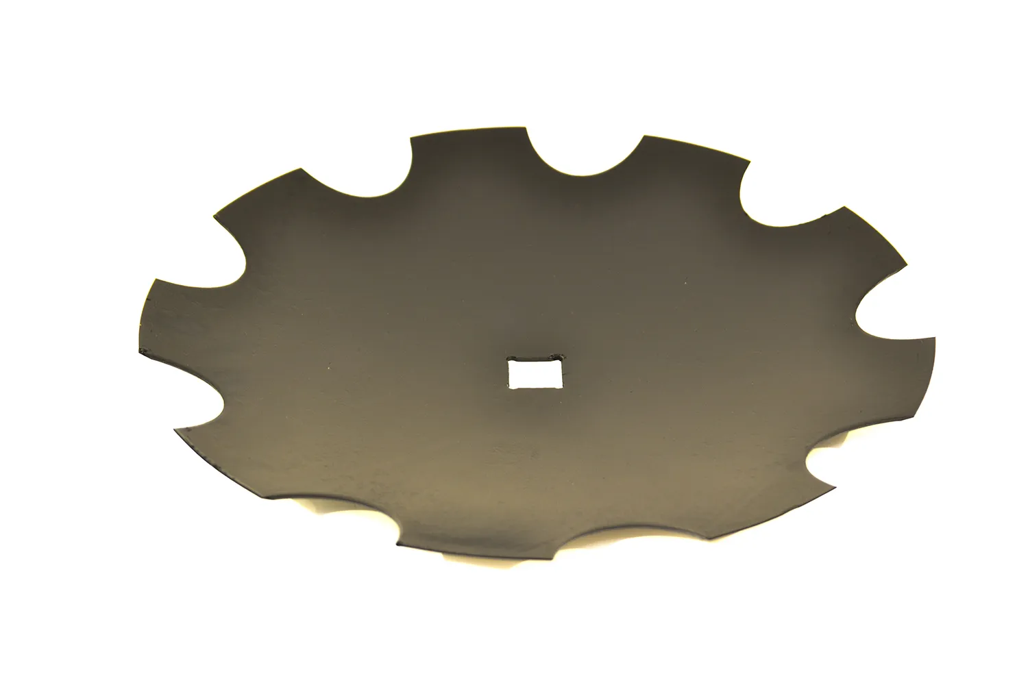 Disc crestat OFAS cu gaura patrata, diametru 610 mm, grosime 5 mm, marime gaura 41 mm