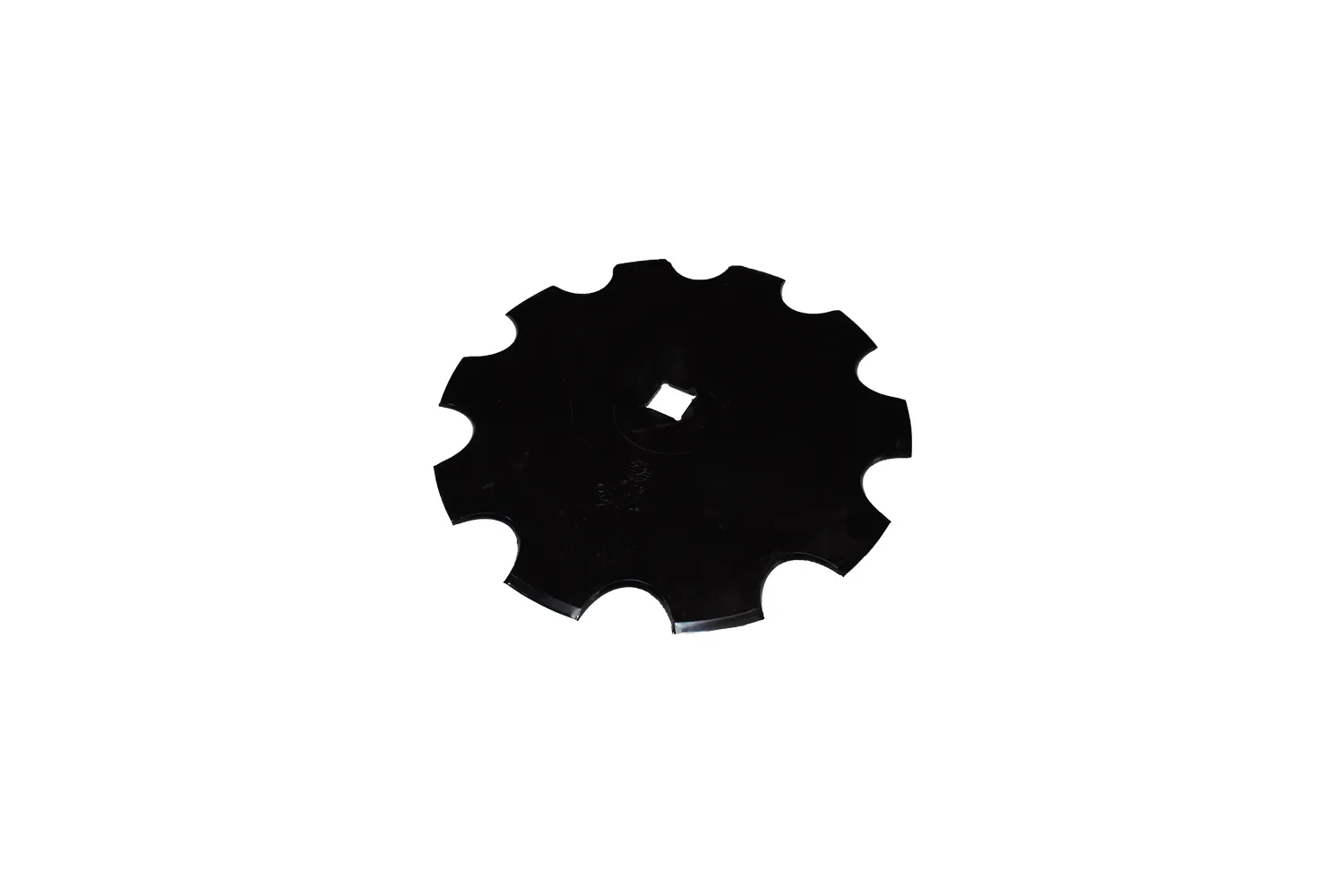 Disc crestat drept OFAS cu gaura patrata, diametru 510 mm, grosime 5 mm, marime gaura 31 mm