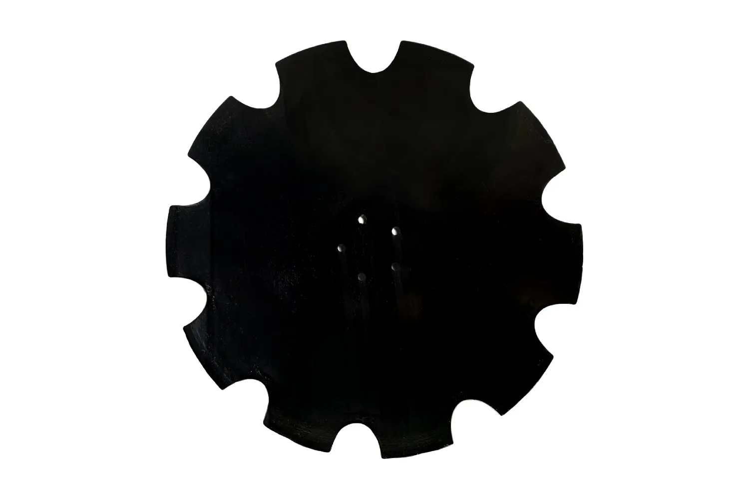 Disc crestat OFAS cu 5 gauri rotunde, diametru 610 mm, grosime 6 mm, marime gaura 12.5 mm