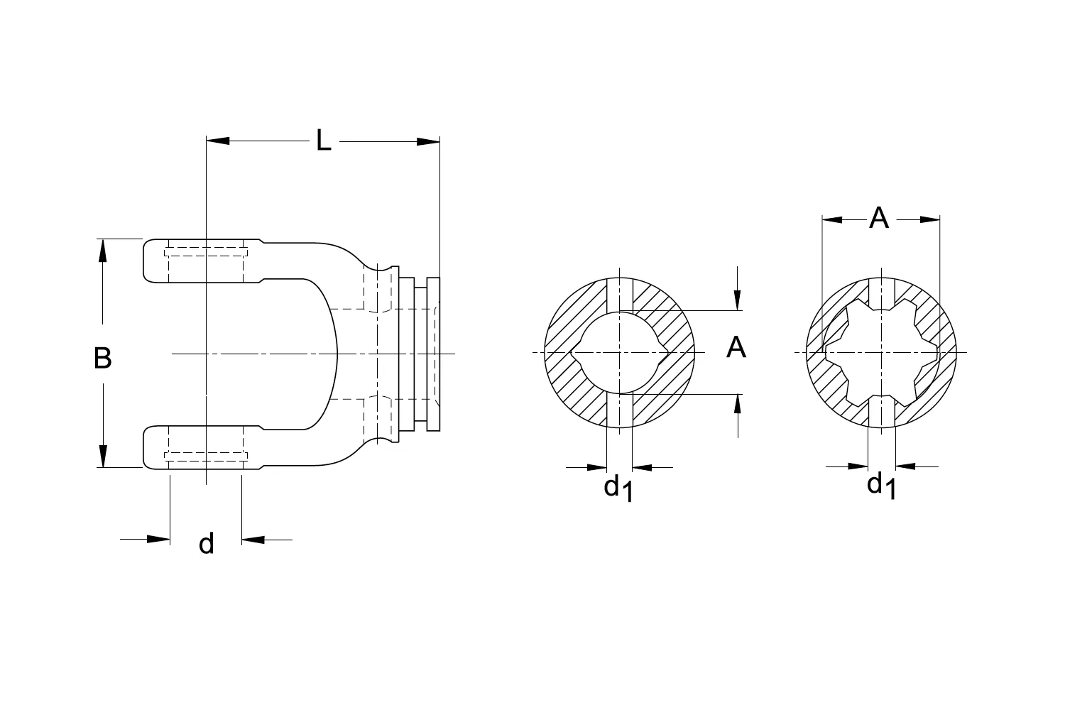 Furca De Cuplare Interioara Rg 2600 S5 42 120 130 26.14.100+ 10 Sc25 WALTERSCHEID # 1320701