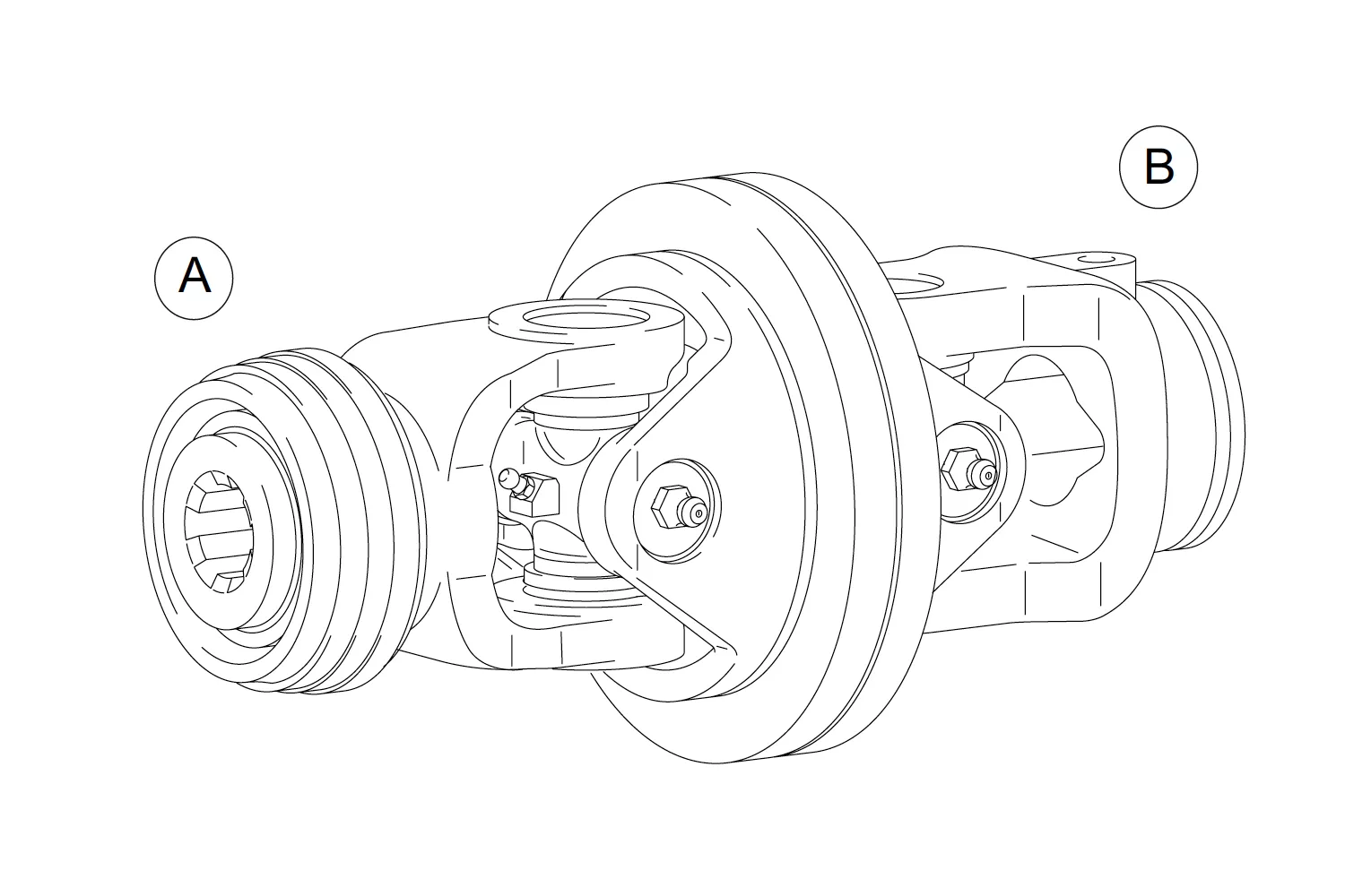 Articulatie Unghi Larg Wg2580 Qsg 1 3/8 (6) Rg S4 WALTERSCHEID # 1113319