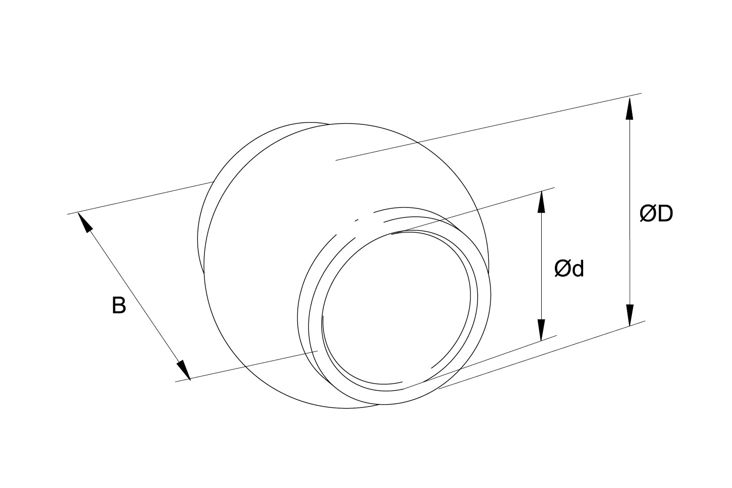 Lagar Sferic Sus 78 32 64 Cat 4-3 Fe/Zn10C WALTERSCHEID # 1205125