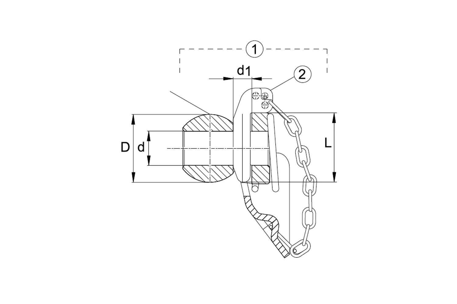 Bila Cu Con De Ghidare Kp Cat 3 12 Fe/Zn12C WALTERSCHEID # 1099034