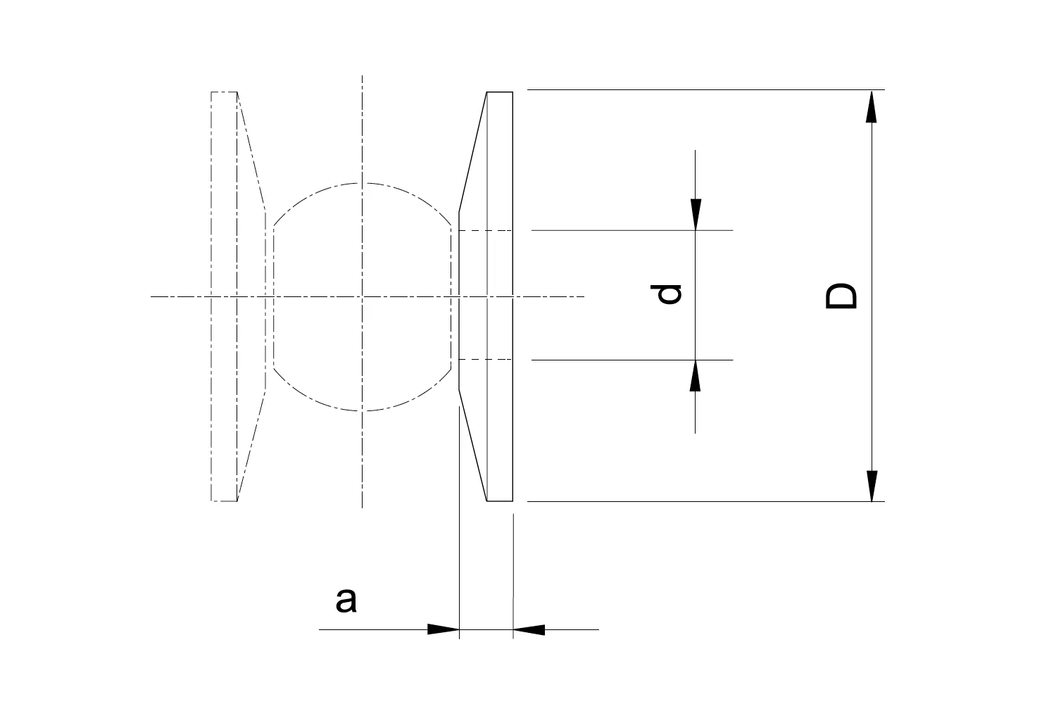Saiba De Distantare 37X100X13.5 Cat 3 WALTERSCHEID # 1305754