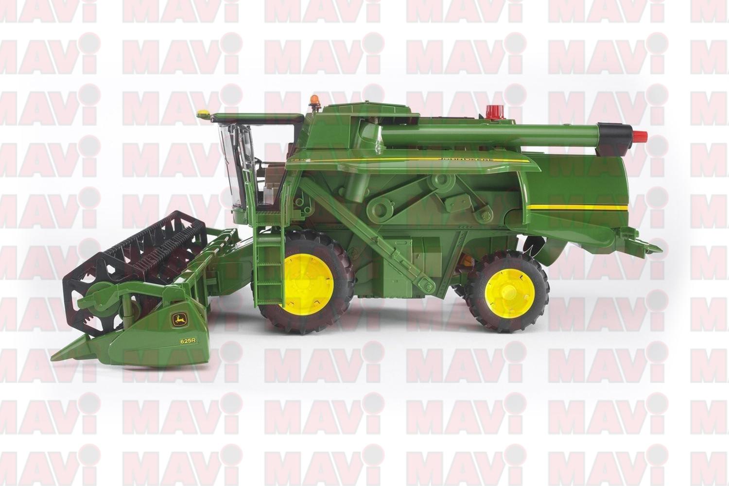 Jucarie Bruder, combina de treierat John Deere T670I, 1:16, 603x473x237 mm # 02132