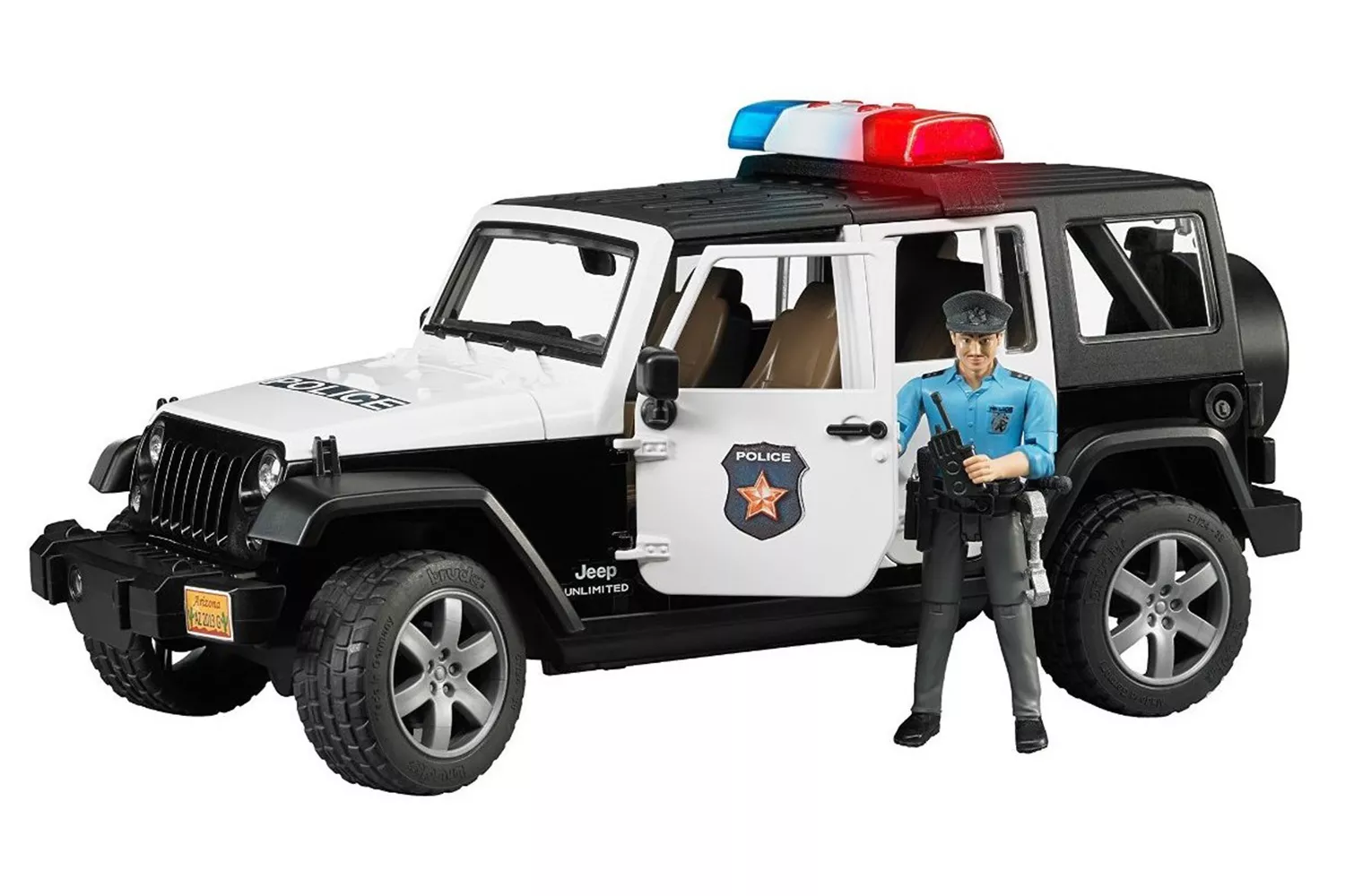 Jucarie Bruder, masina de politie, 1:16, 329x144x162 mm # 60002526