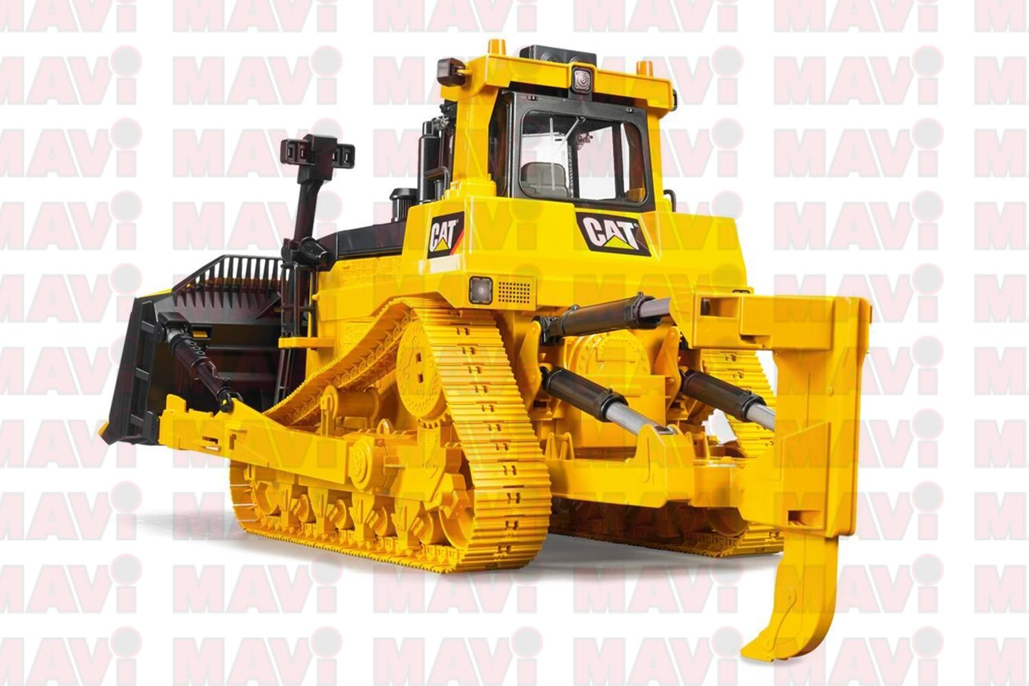 Jucarie Bruder, buldozer caterpillar pe senile, 1:16, 540x285x270 mm # 02452