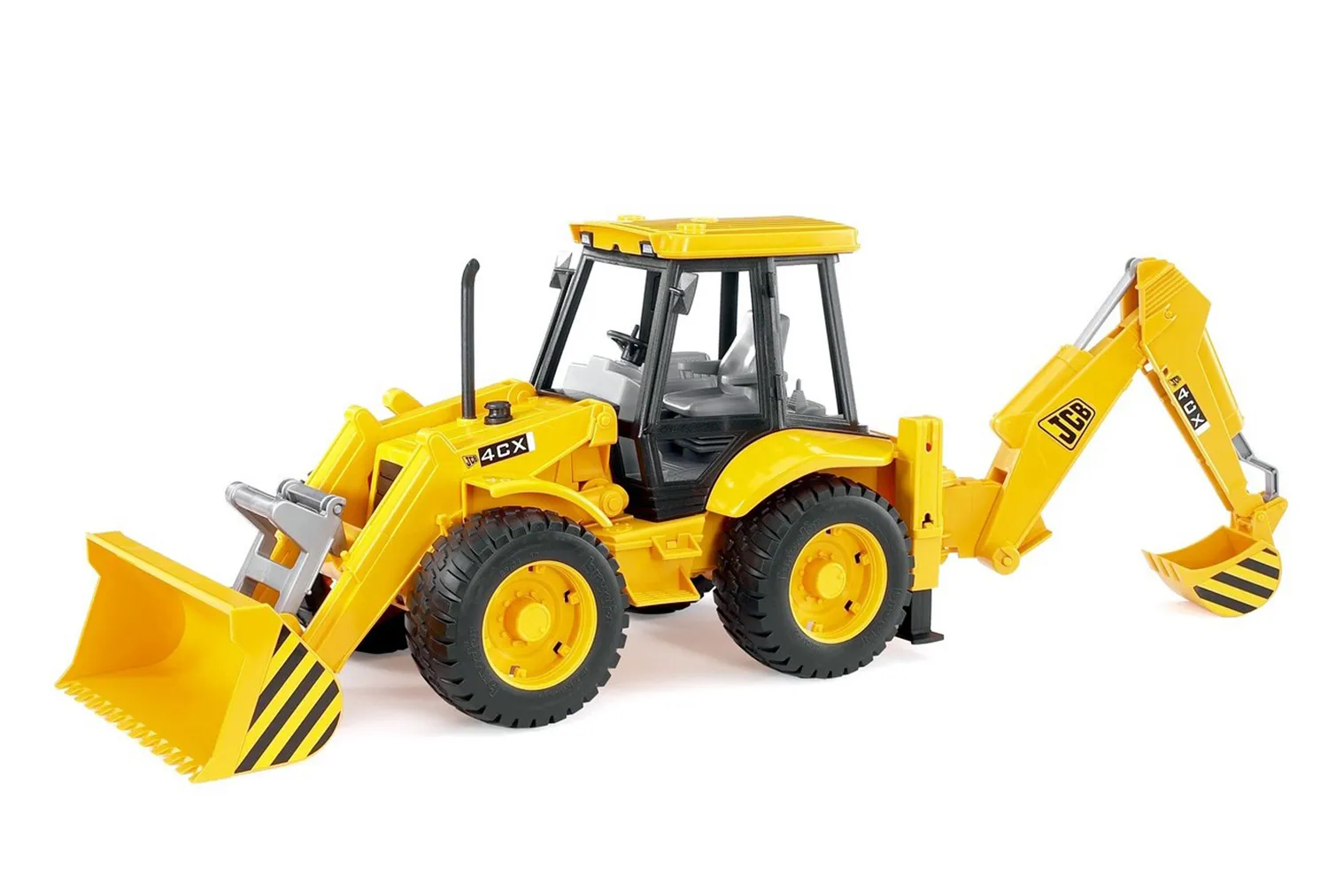 Jucarie Bruder, buldoexcavator JCB 4CX, 1:16, 520x160x185 mm # 02428