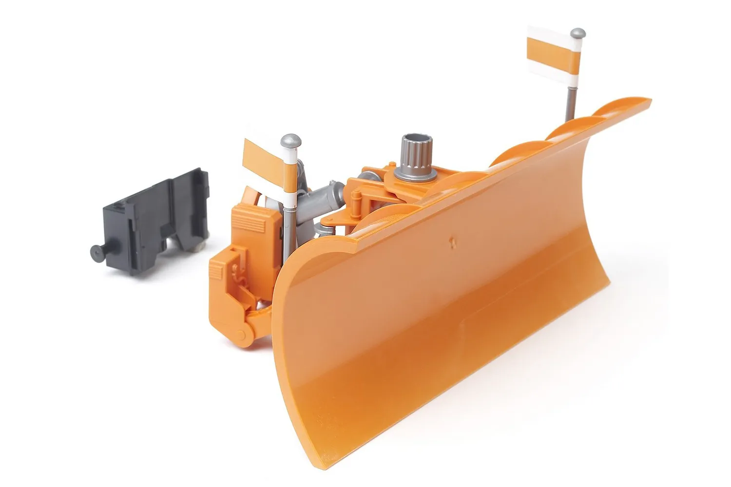 Jucarie Bruder, lama plug de iarna, 1:16, 229x102x190 mm # 02582