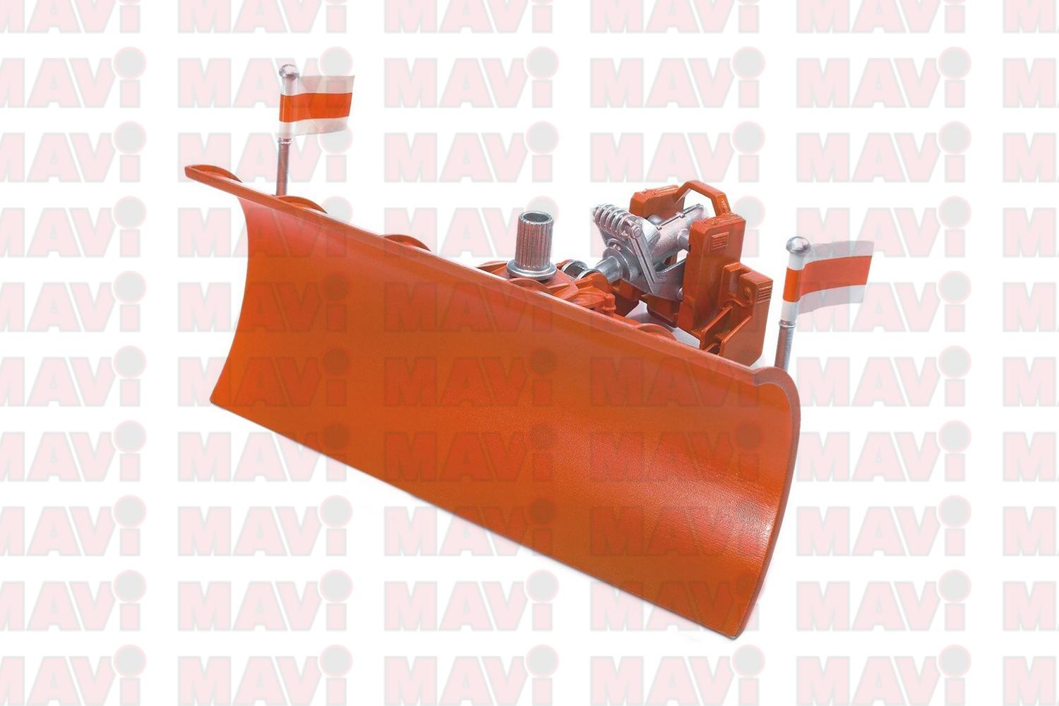 Jucarie Bruder, lama plug de iarna, 1:16, 229x102x190 mm # 02582