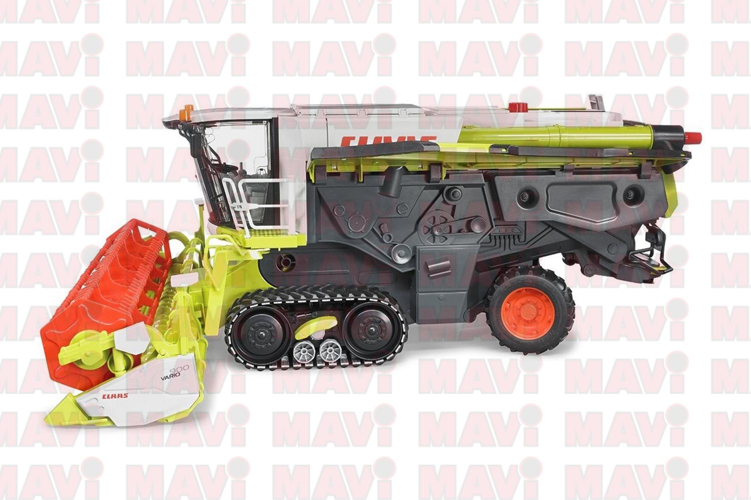 Jucarie Bruder, combina Claas Lexion 780 + trailer accesoriu, 1:16, 600x470x235 mm # 02119