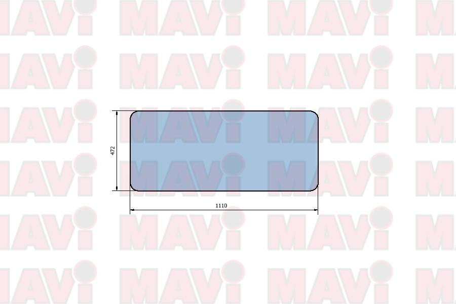 Geam Spate Superior 1110X472 U650