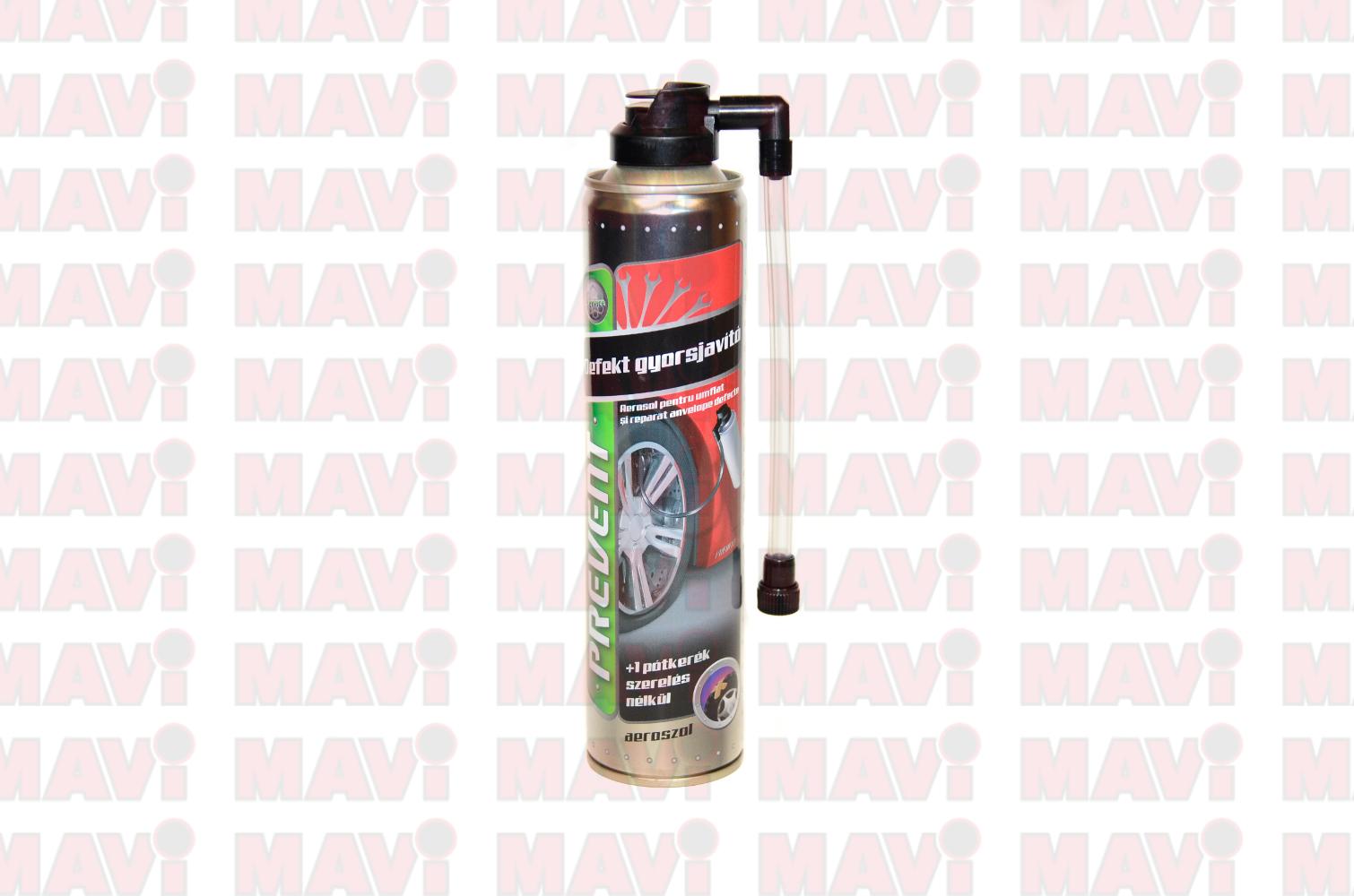 Spray Pentru Umflat Si Reparat Roti Prevent