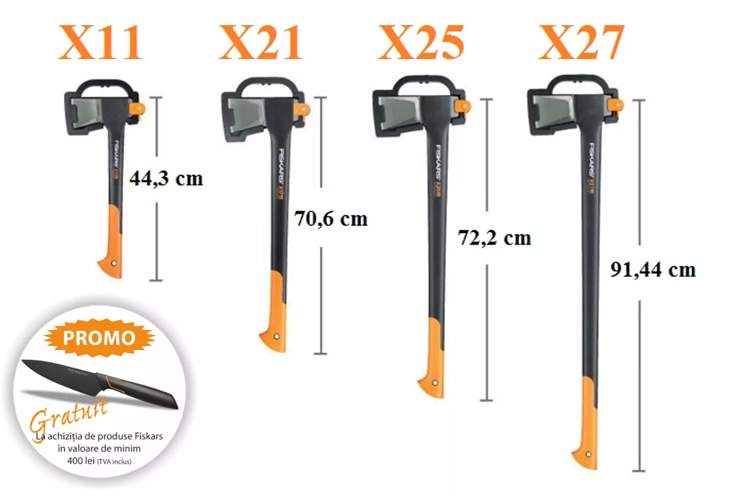 Topor Despicat X21-L Fiskars # 122473