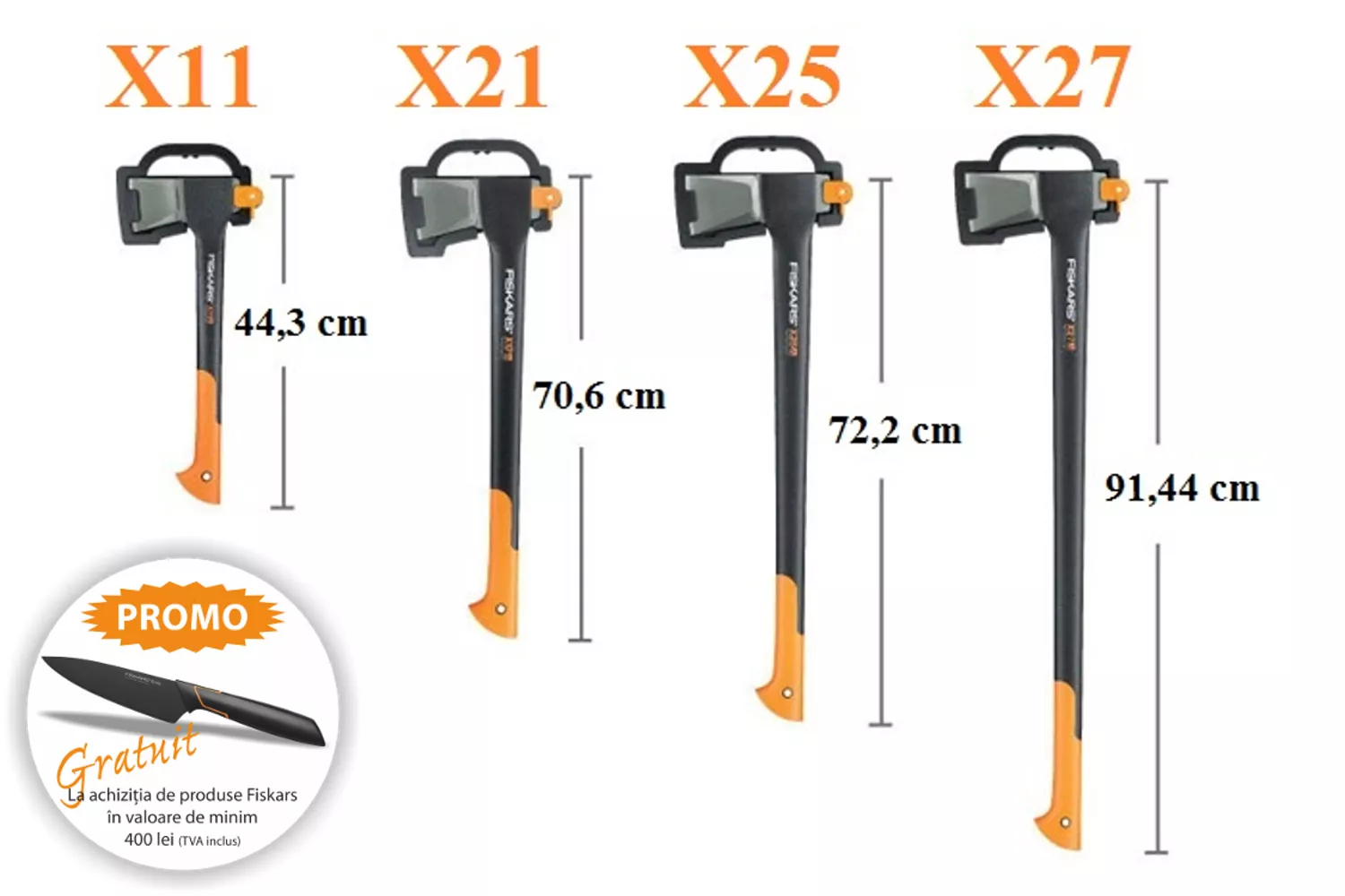 Topor Despicat X11-S Fiskars # 122443 / 1015640