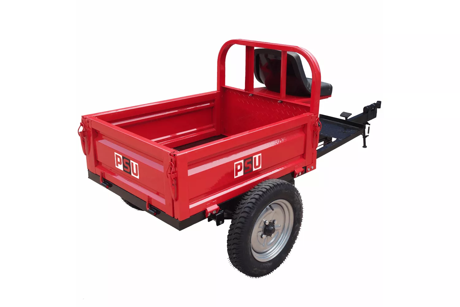 Remorcă motocultor PSU, capacitate 450 kg, 1000x800x280 mm