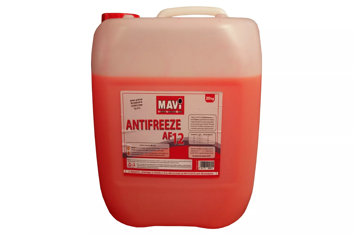Antigel Concentrat AF12 20 kg MAVI