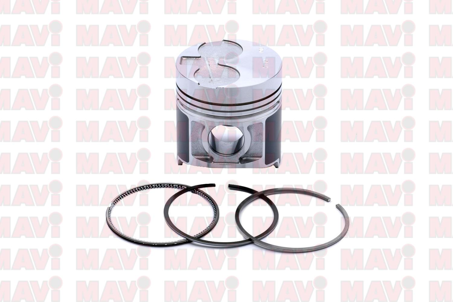 Set Piston+Segmenti Std Perkins # 115017491