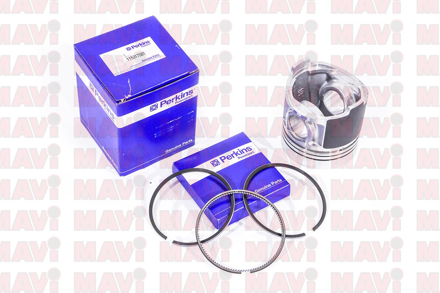 Set Piston+Segmenti Perkins # 115017581