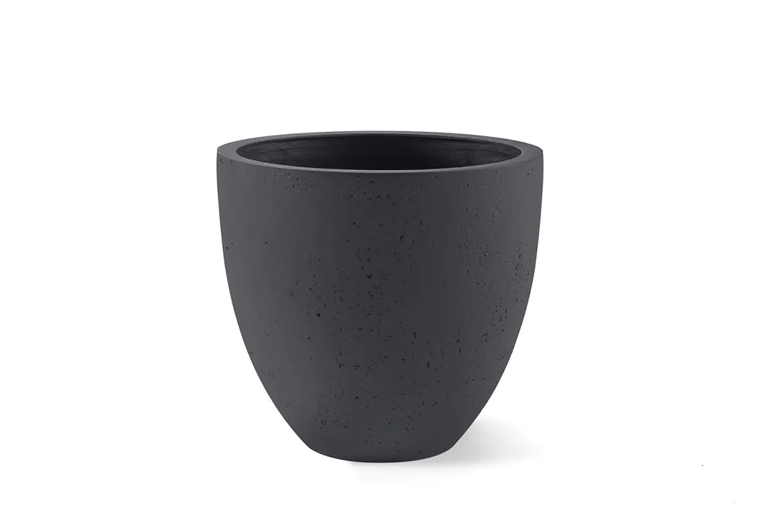 Ghiveci Grigio Egg Pot, 32x29 cm, antracit # F878