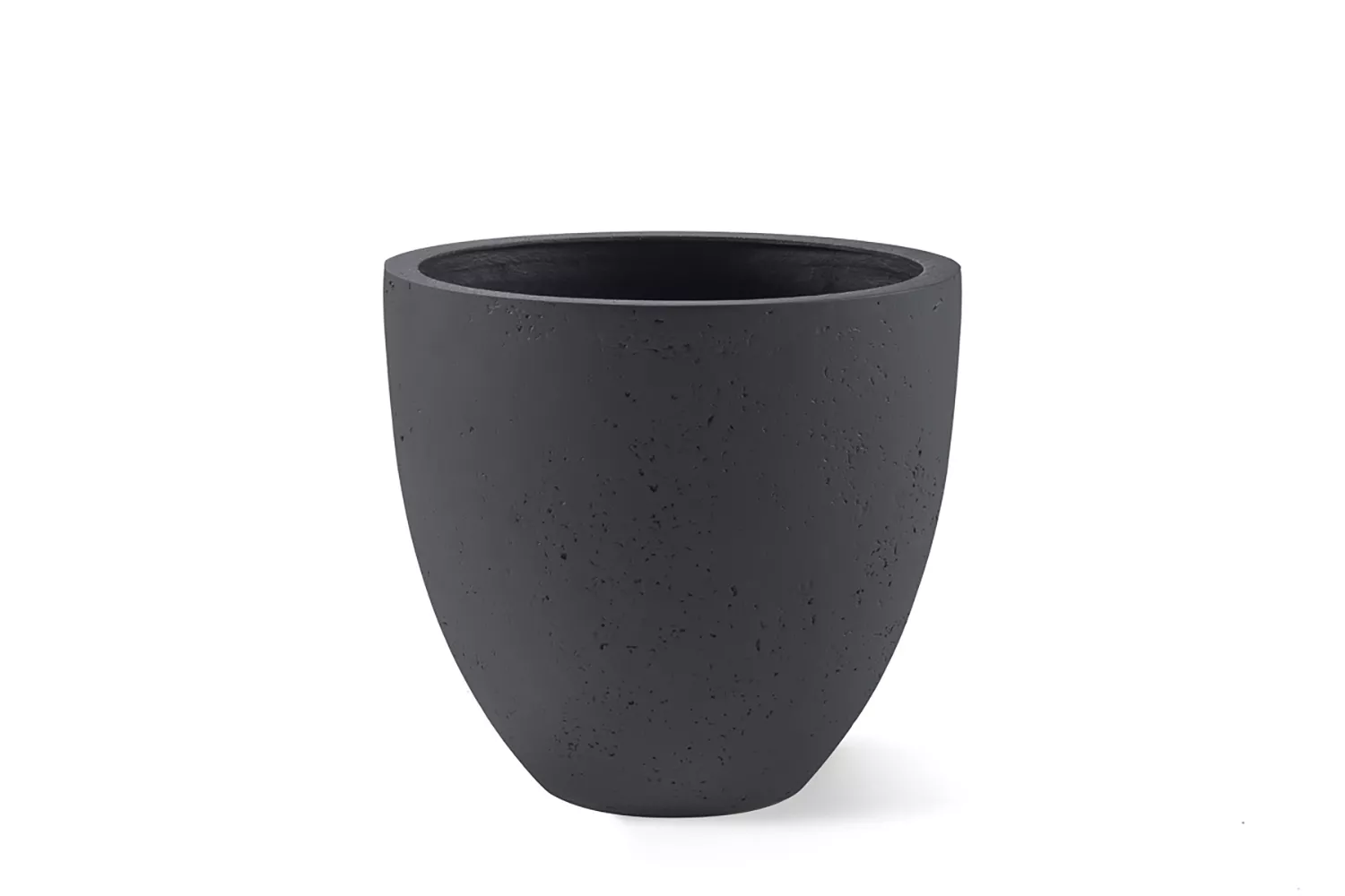 Ghiveci Grigio Egg Pot, 32x29 cm, antracit # F878
