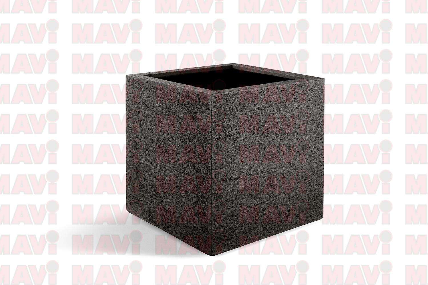 Ghiveci Struttura Cube, 40x40x40 cm, maro deschis # F5104