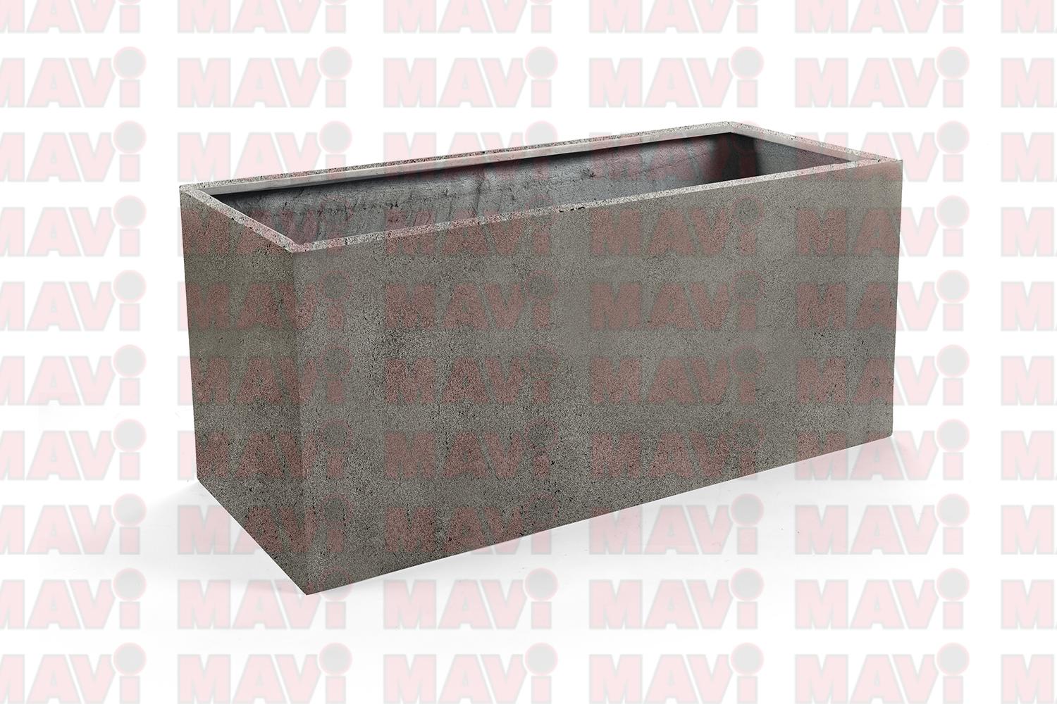 Ghiveci Grigio Box, 60x20x20 cm, piatra naturala # F199
