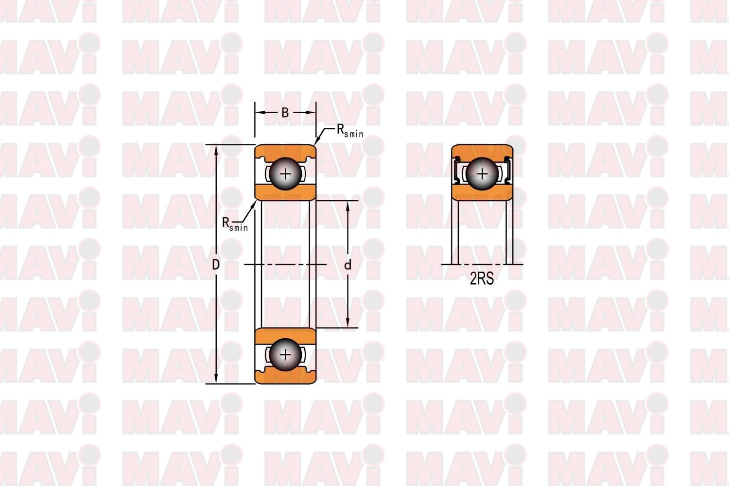 Rulment 6010 2Rs Timken