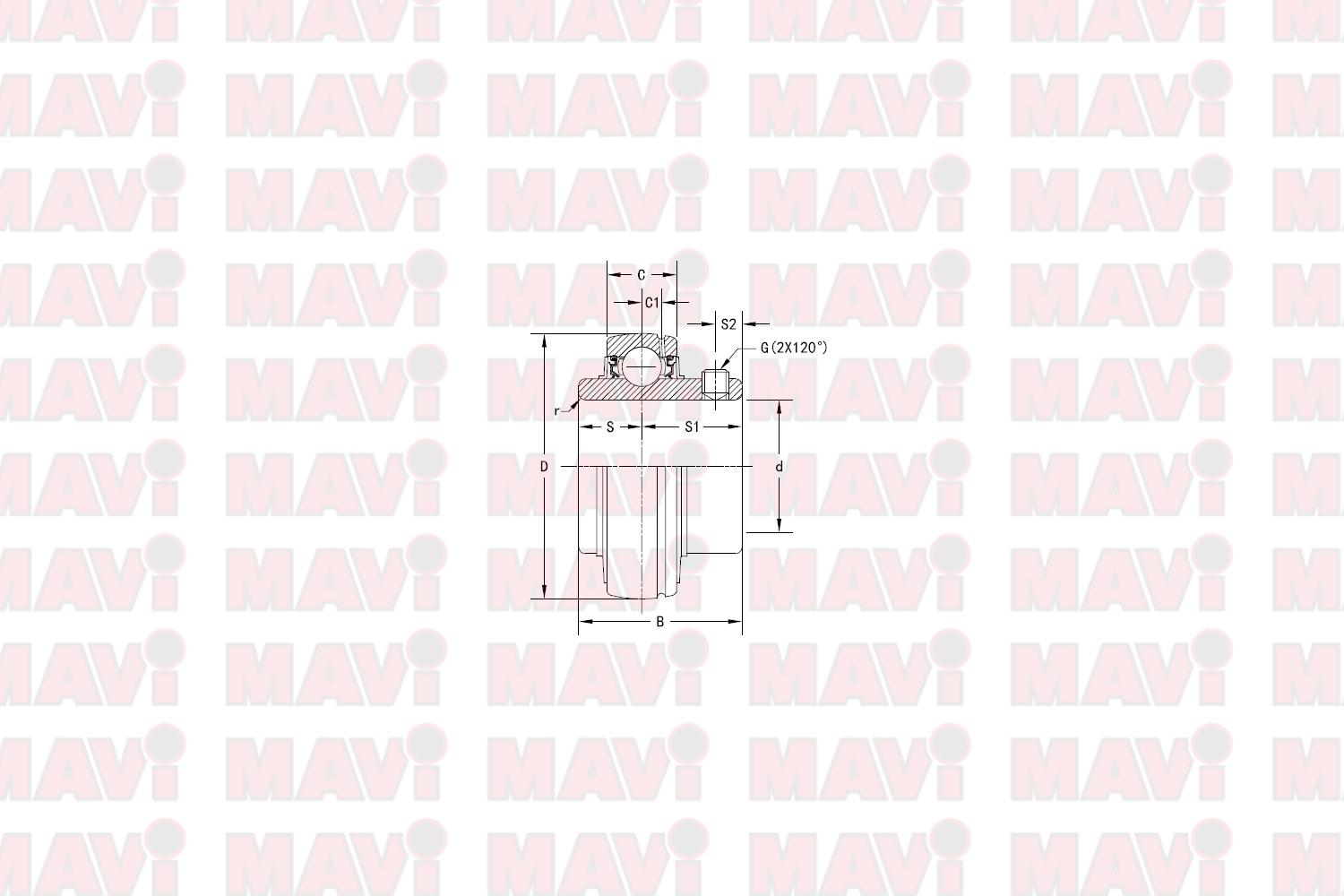 Rulment Uc206 Timken