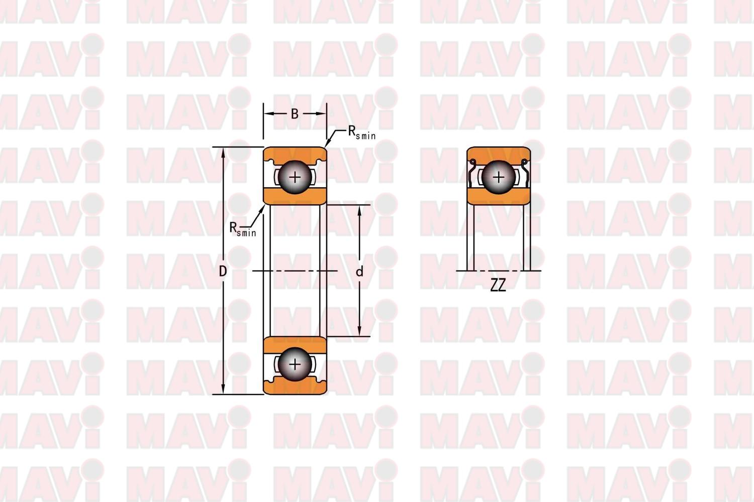 Rulment 6206 Zz Timken