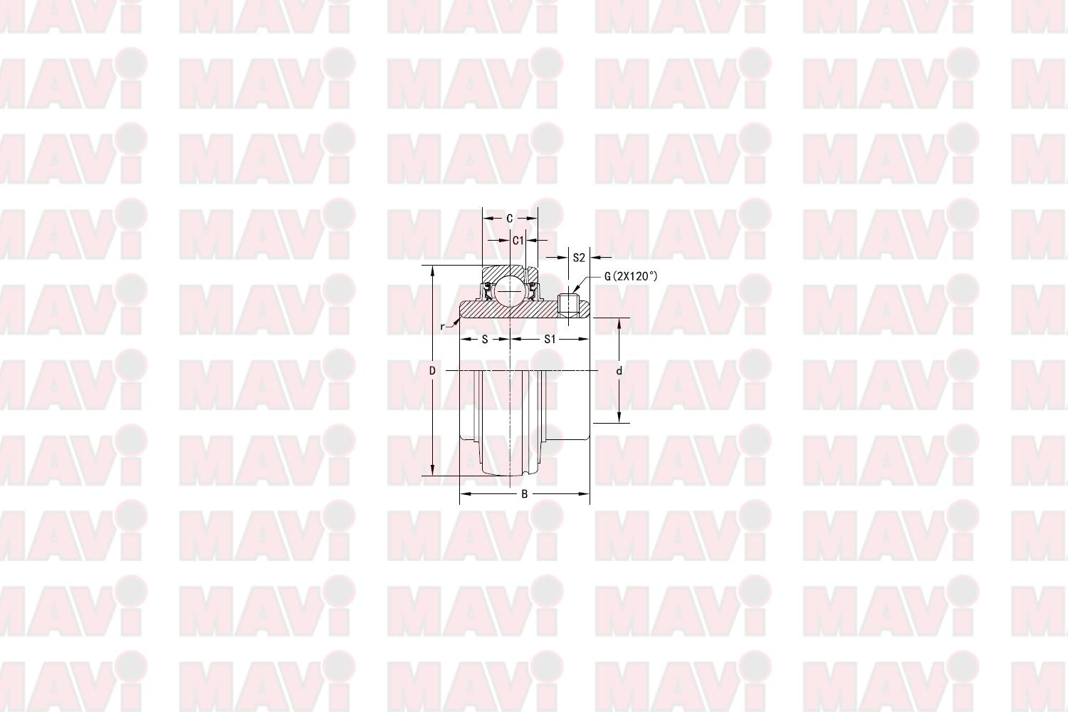 Rulment Uc205 Timken