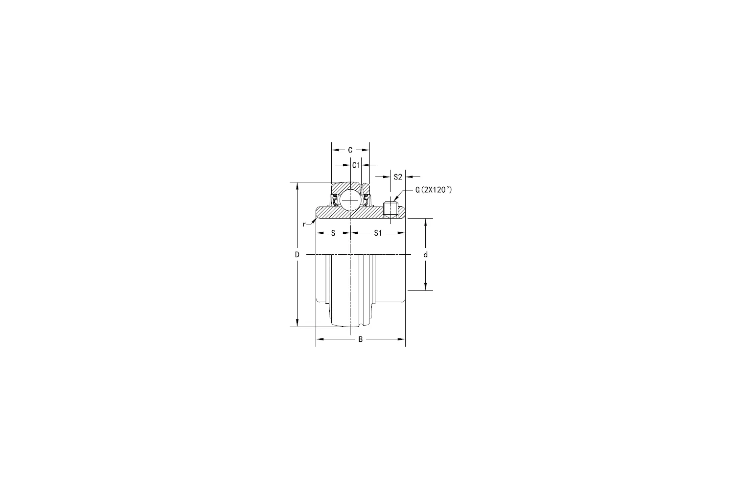 Rulment Uc204 Timken