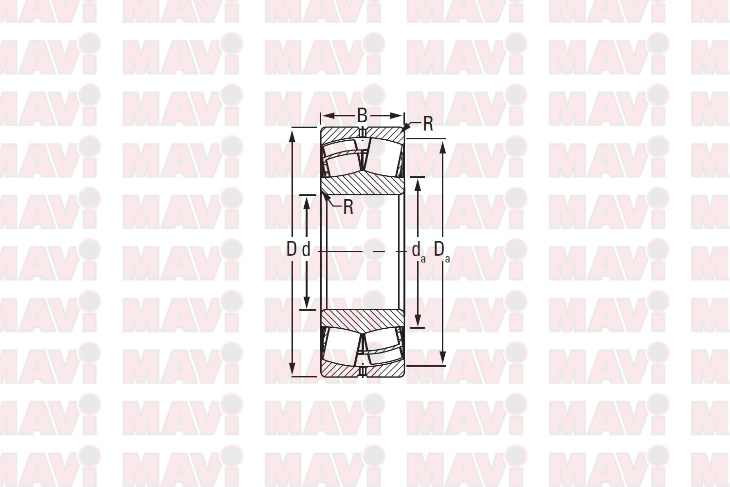 Rulment 22208 Ejw33 Timken