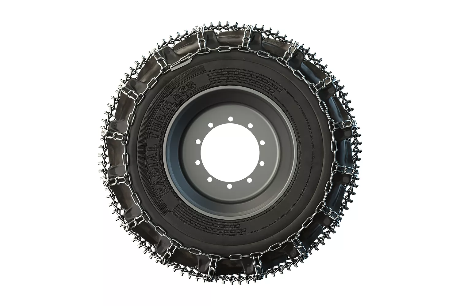 Set plasa lant antiderapant Veriga, 14.00-38, grosime 10 mm, Tractor forestier, Grip Stud Gs-930 # 33416/42069