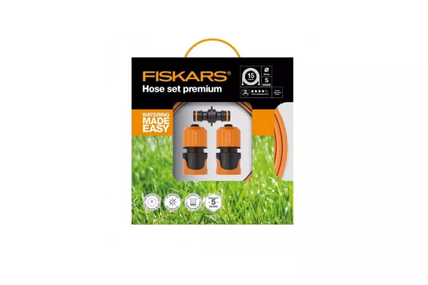 Set Furtun Premium 9 mm 15M Q4 Fiskars # 1020447