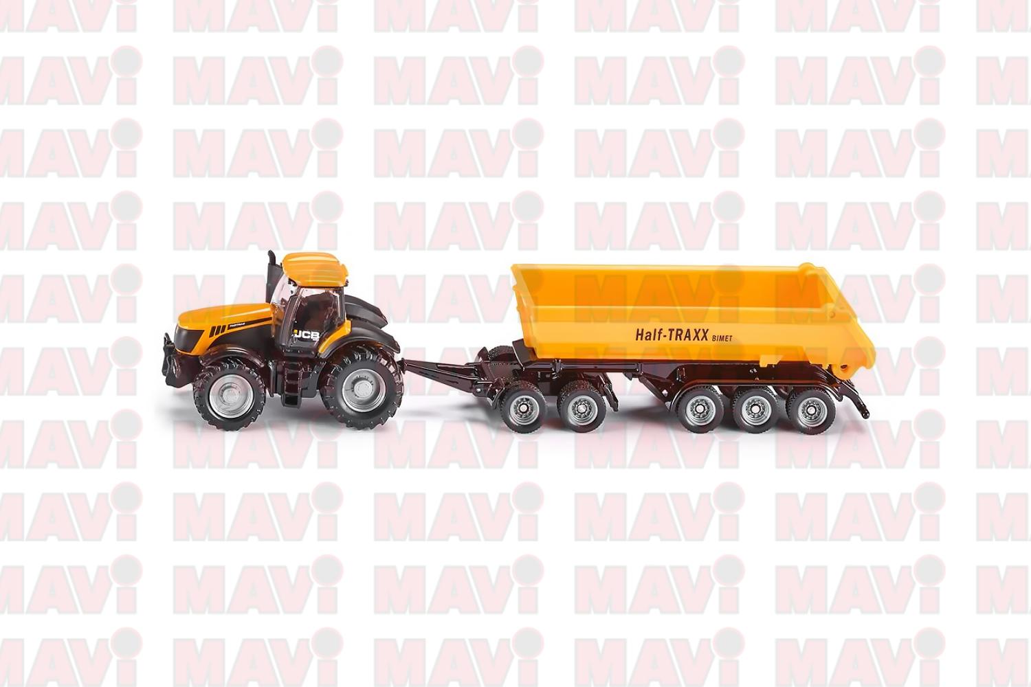 Jucarie Siku, tractor cu cupa basculabila, 1:87, 226x75x54 mm # 1858