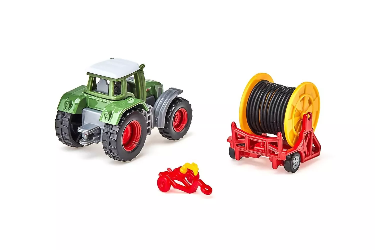 Jucarie Siku tractor cu bobina pentru irigat 1:87 # 1677