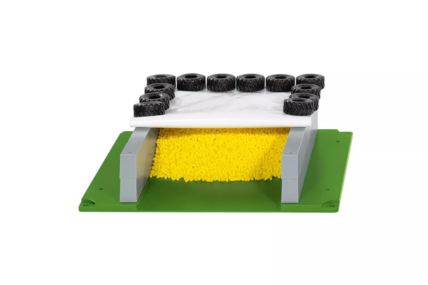 Jucarie Siku siloz cu prelata si anvelopa 1:32, 276x276x80 mm # 5606