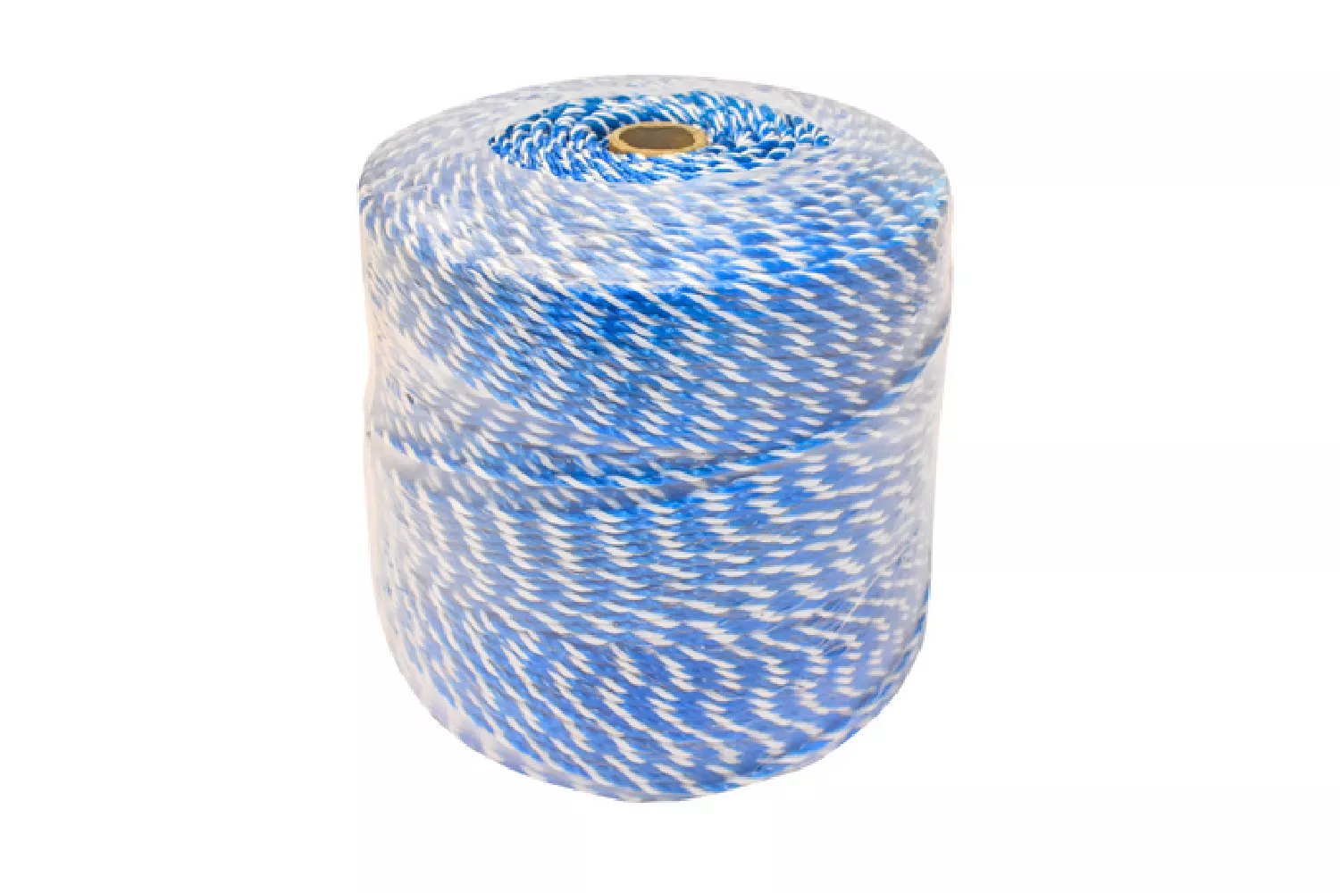 Rola fir pentru gard electric, alb-albastru, lungime 500 m, grosime 3 mm, 3 x 0,2 mm # BK87655