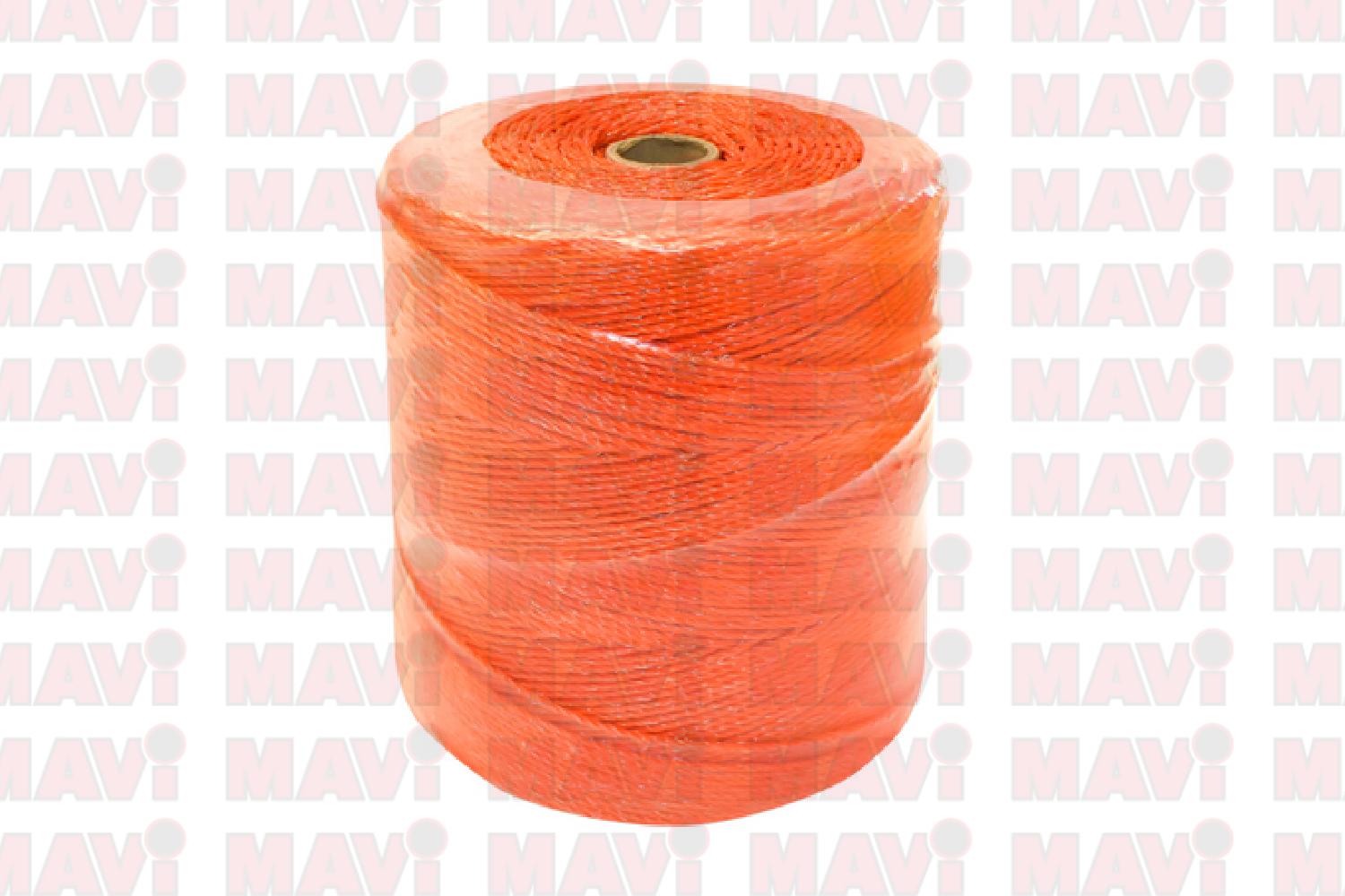Rola fir pentru gard electric, portocaliu, lungime 1000 m, grosime 2.5 mm, 3 x 0.15 mm, # BK87651 / 87TH651