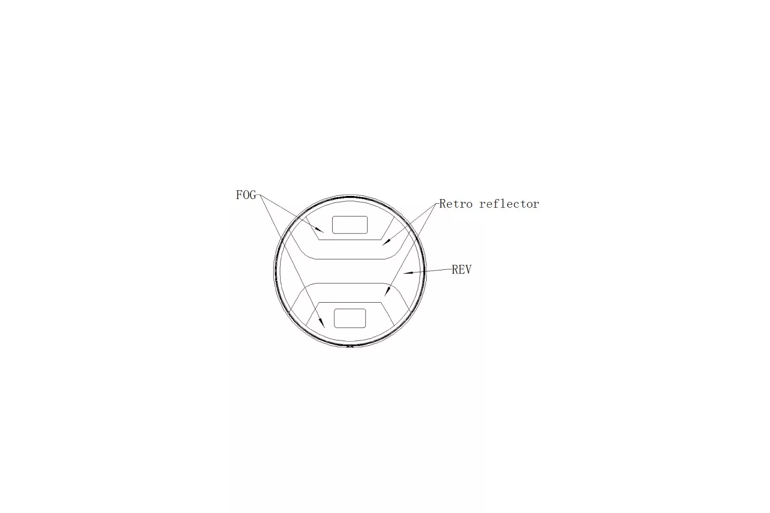 Lampa Spate Kmr3 22Led # L1838