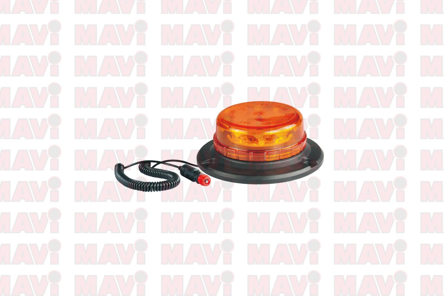 Girofar Cu Magnet 12 Led 10W R65 R10 # Alr0058