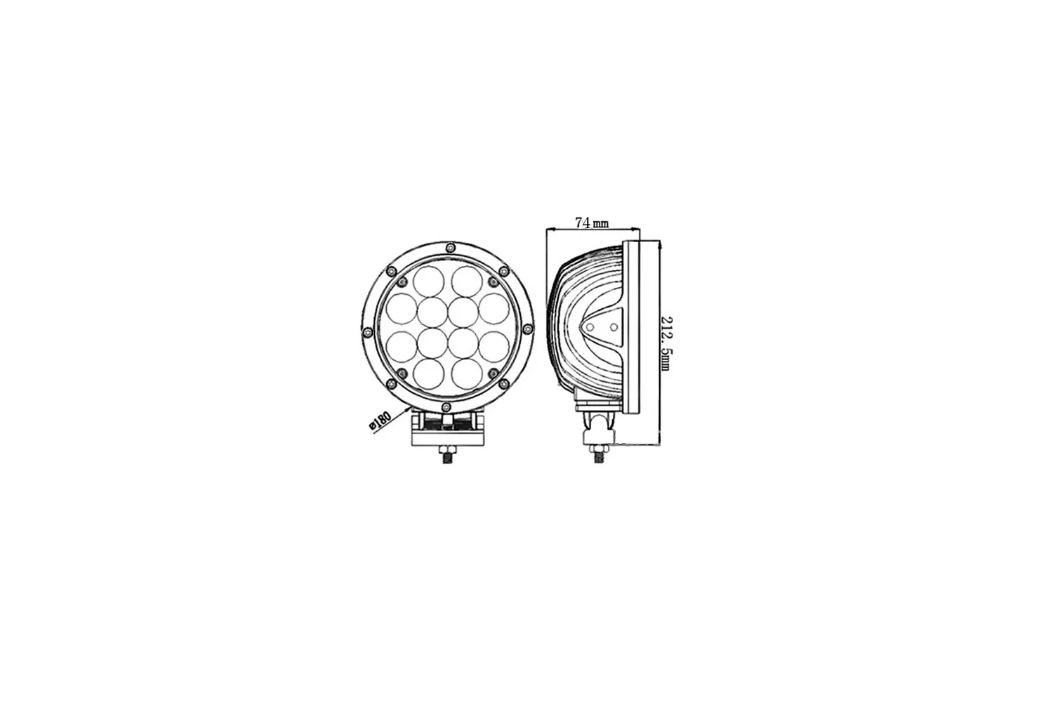 Proiector 12 Led # L0072