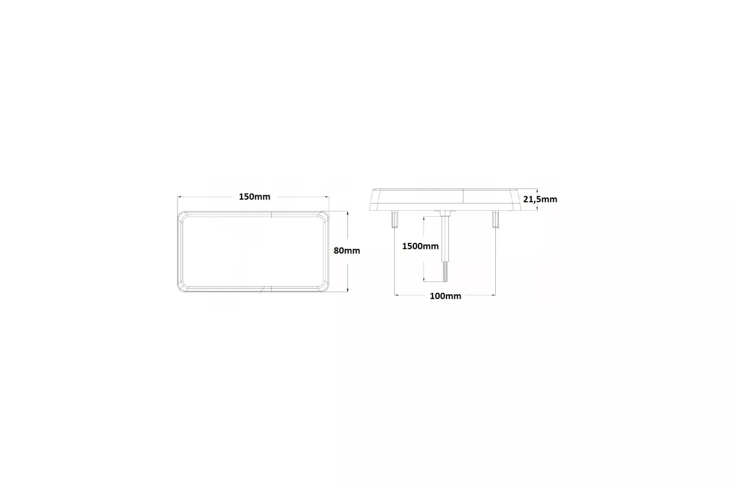 Lampa Spate 16 Led # L2295
