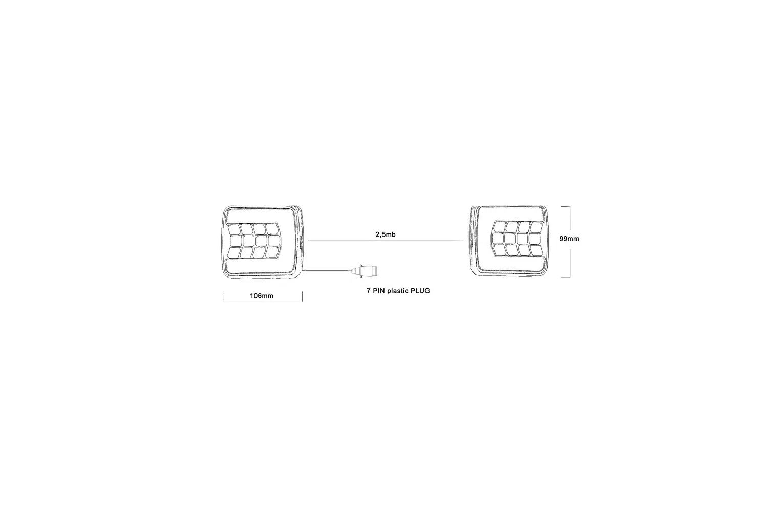 Set Lampi Cu Magnet # L1852