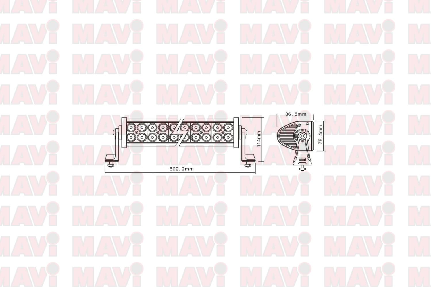 Proiector Panou 120W 40Led # Lb0027