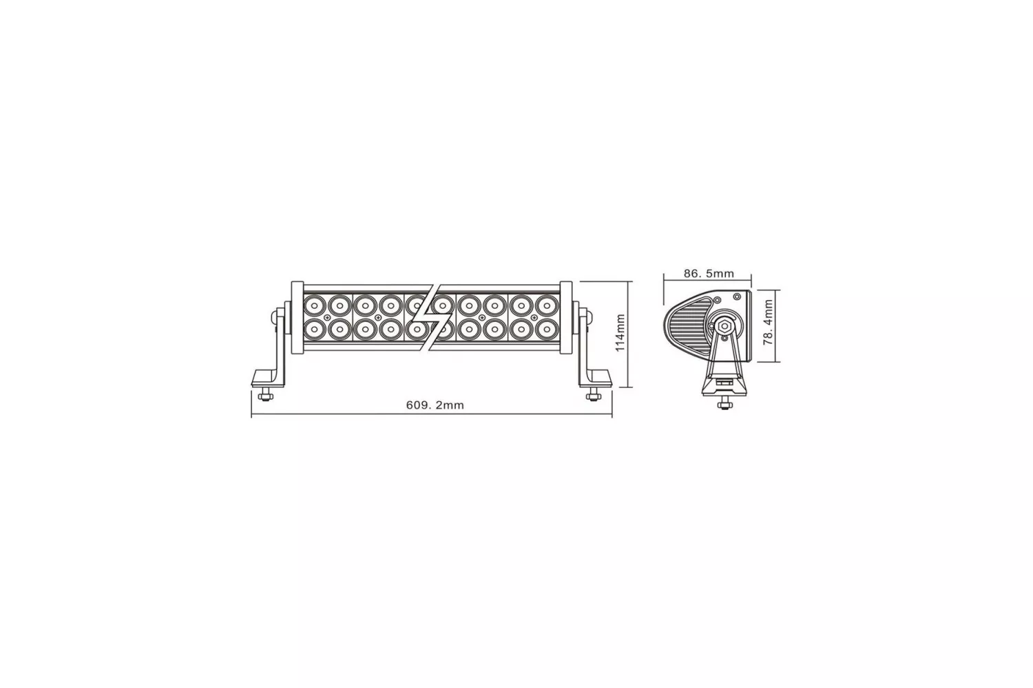 Proiector Panou 120W 40Led # Lb0027