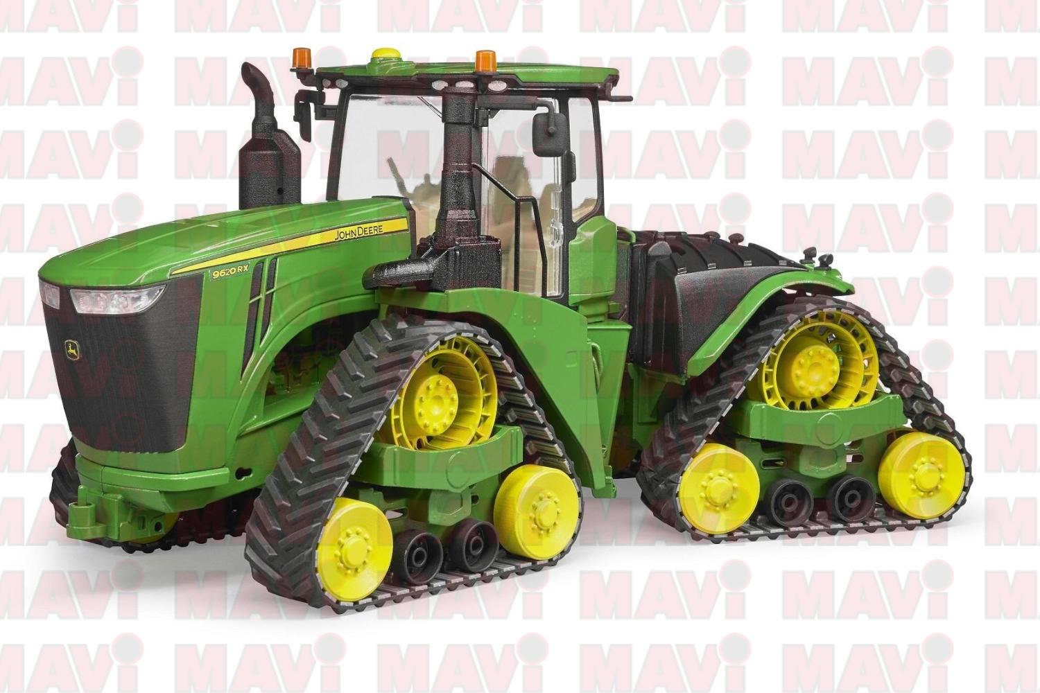 Jucarie Bruder, tractor cu senila John Deere 9620Rx, 1:16, 500x190x235 mm # 04055